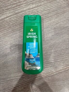 NWT Irish Spring Active Scrub Body Wash - Fresh 20 fl oz